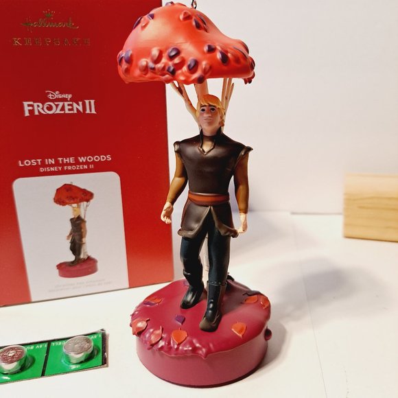 Hallmark Ornament 2021 - Disney Frozen 2 Lost in The Woods Kristoff - Picture 2 of 10